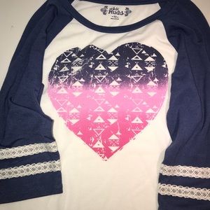 Mudd 3/4 sleeve shirt